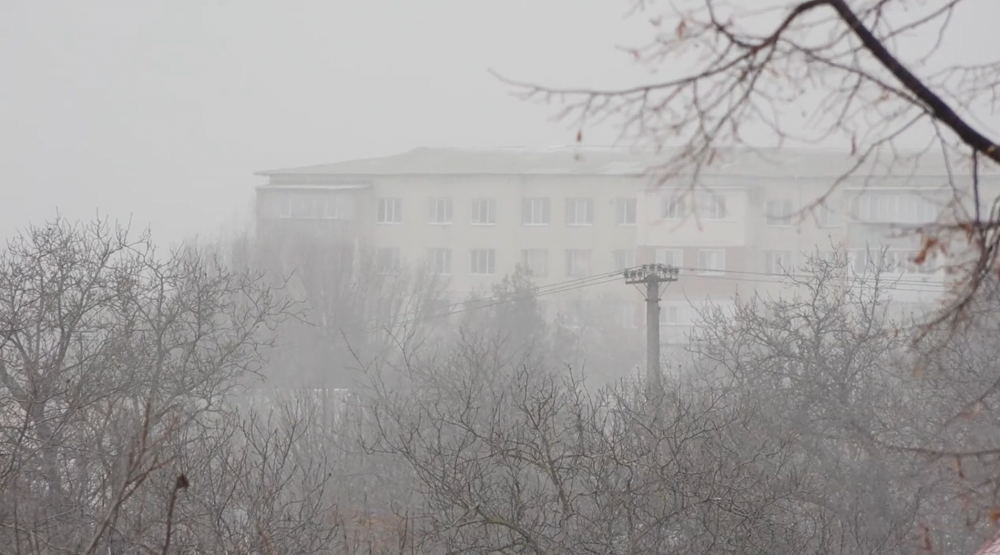 Ninge la Bălți. Temperaturile negative se vor menține și în următoarele zile